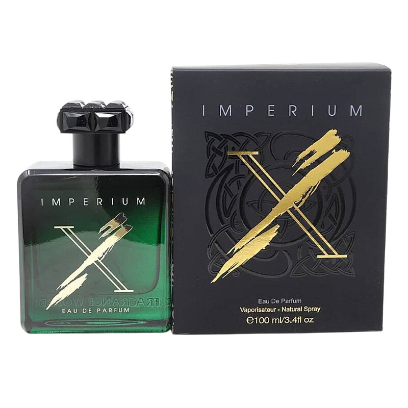 香水(男性用) Fragrance World Imperium X Fragrance World Unisex Imperium X EDP Spray 3.4 oz Fragrances