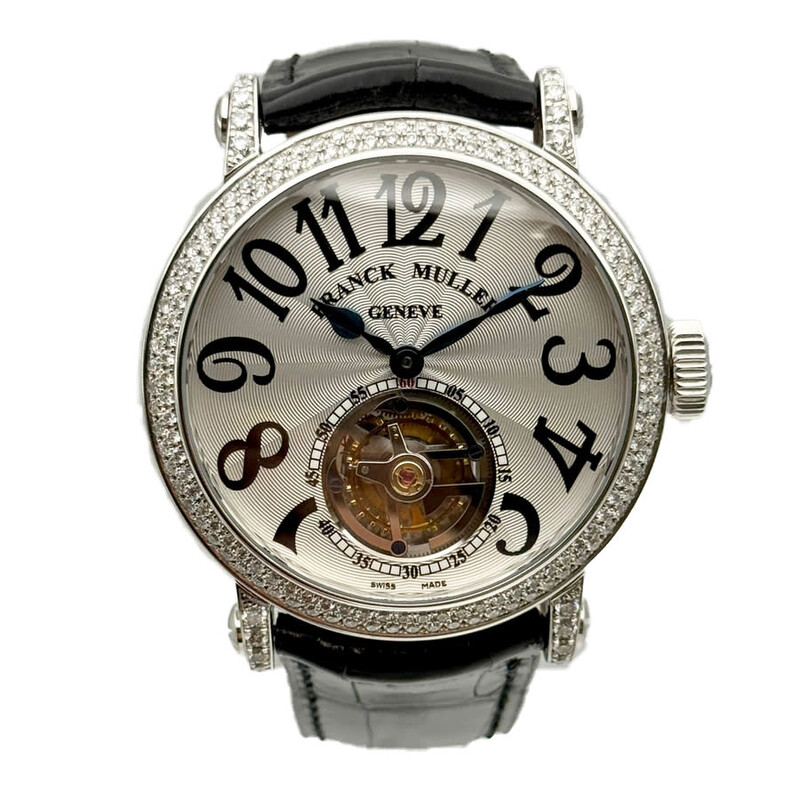 Franck Muller Imperial Tourbillon Automatic Diamond Silver Dial