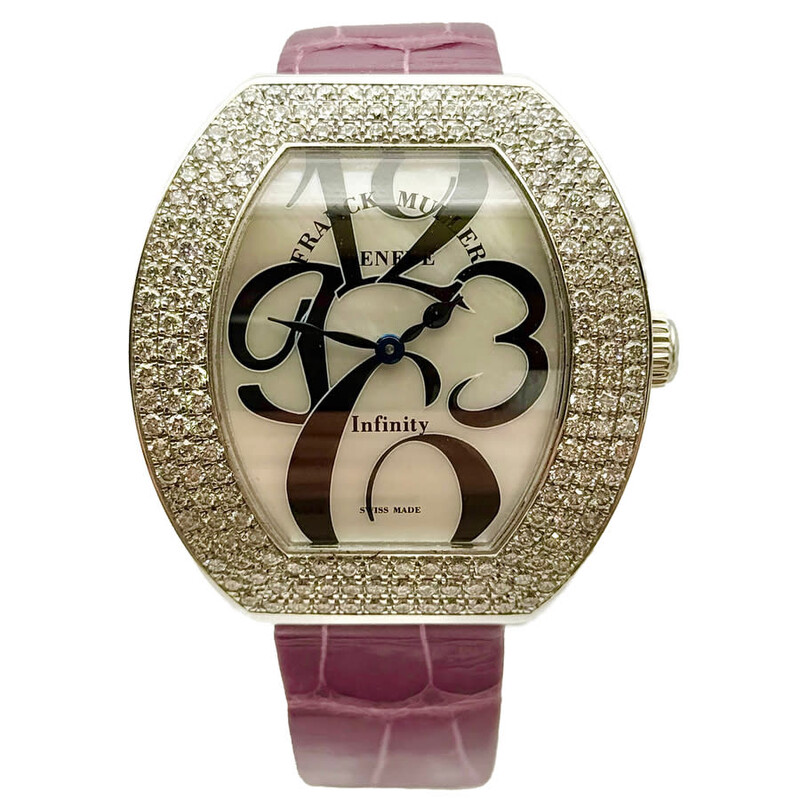 Franck Muller Infinity Quartz Diamond Ladies Watch 3535 QZ A D3-PRP ...