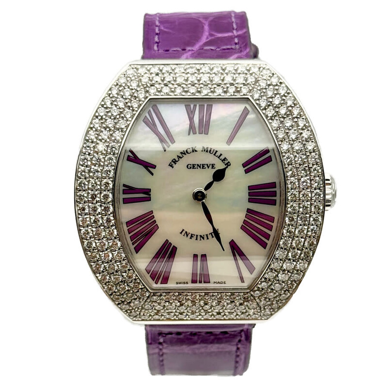 Franck Muller Infinity Quartz Diamond Ladies Watch 3535 QZ R D3 ...