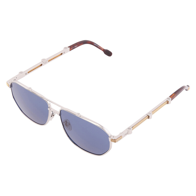 Fred Blue Pilot Men's Sunglasses FG40036U 16V 60 192337094491
