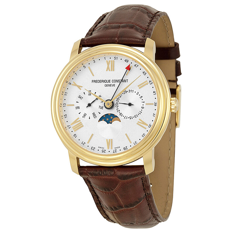 Frederique Constant Business Timer Silver Dial Men's Watch FC