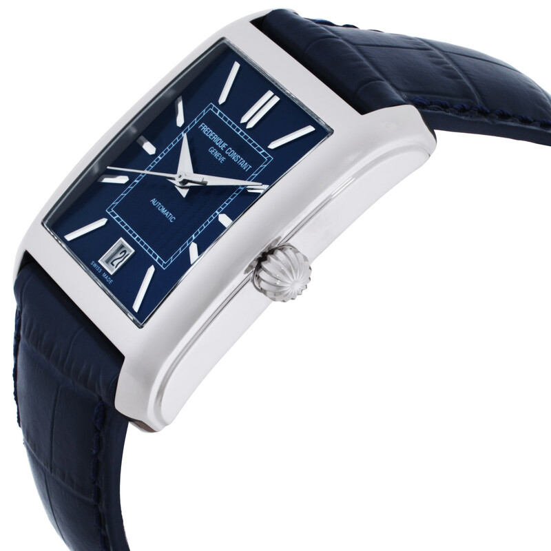 Frederique Constant Classics Carree Automatic Blue Dial Men's