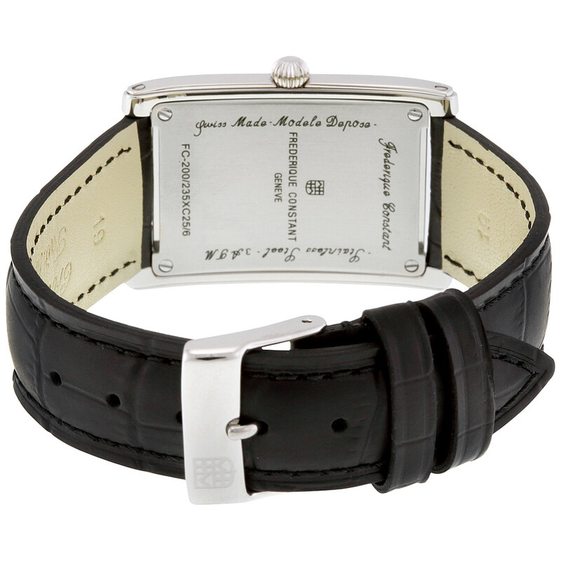 Frederique Constant Classics Carree Silver Dial Unisex Watch FC