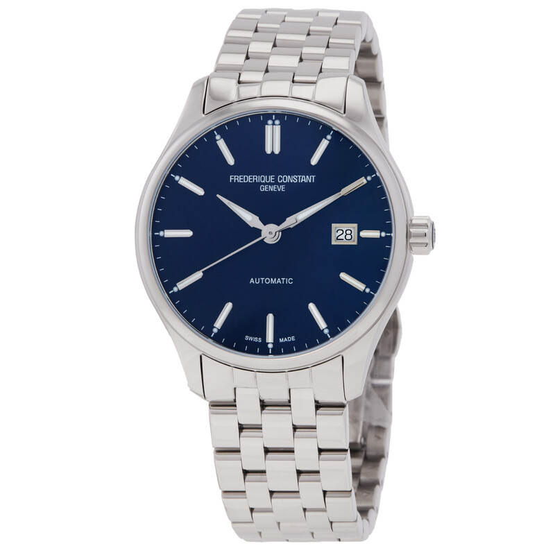 Frederique Constant Classics Index Automatic Blue Dial Men's Watch
