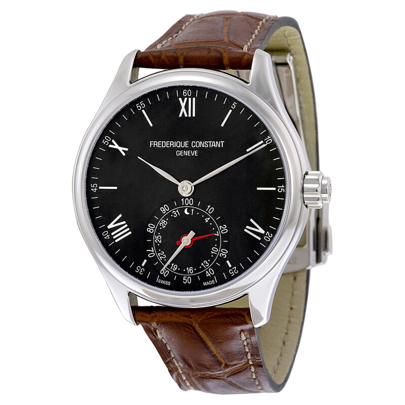 Frederique Constant Horological Smart Watch Black Dial Men's Watch