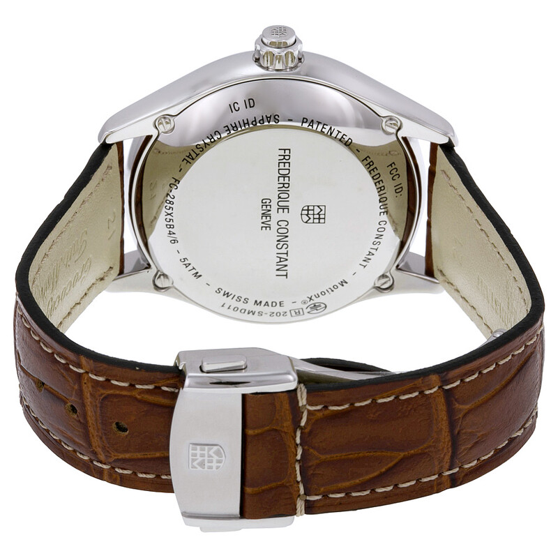 Frederique Constant Horological Smart Watch Black Dial Men's Watch