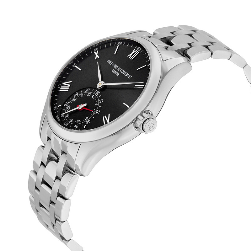 Frederique Constant Horological Black Dial Men's Smart Watch FC