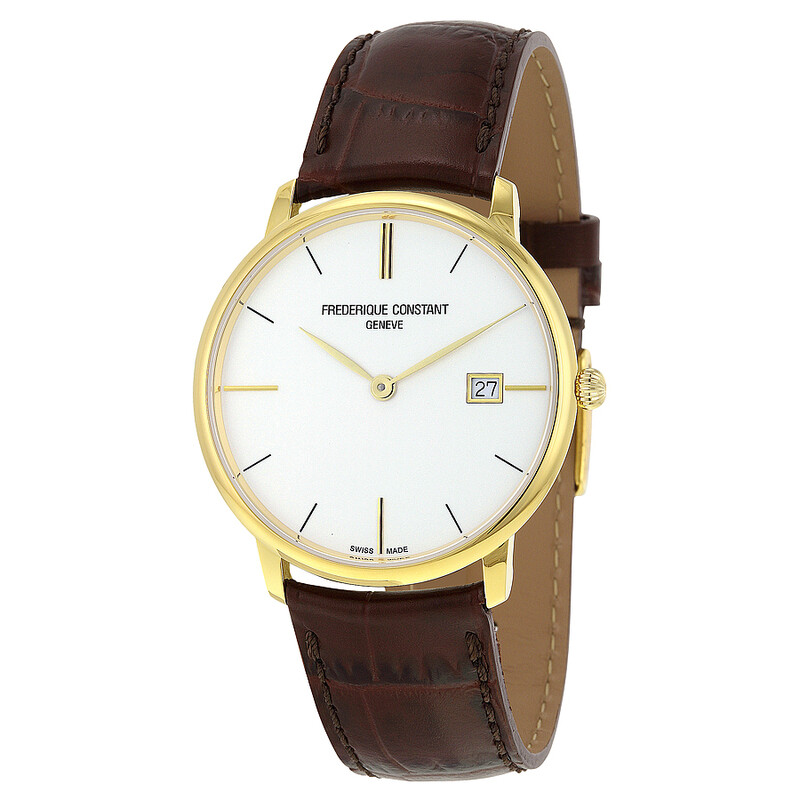 Frederique Constant Slimline Silver Dial Men's Watch FC-220V5S5