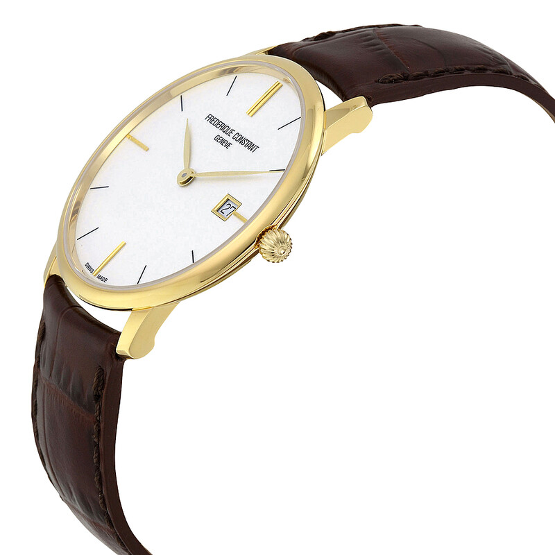 Frederique Constant Slimline Silver Dial Men's Watch FC-220V5S5