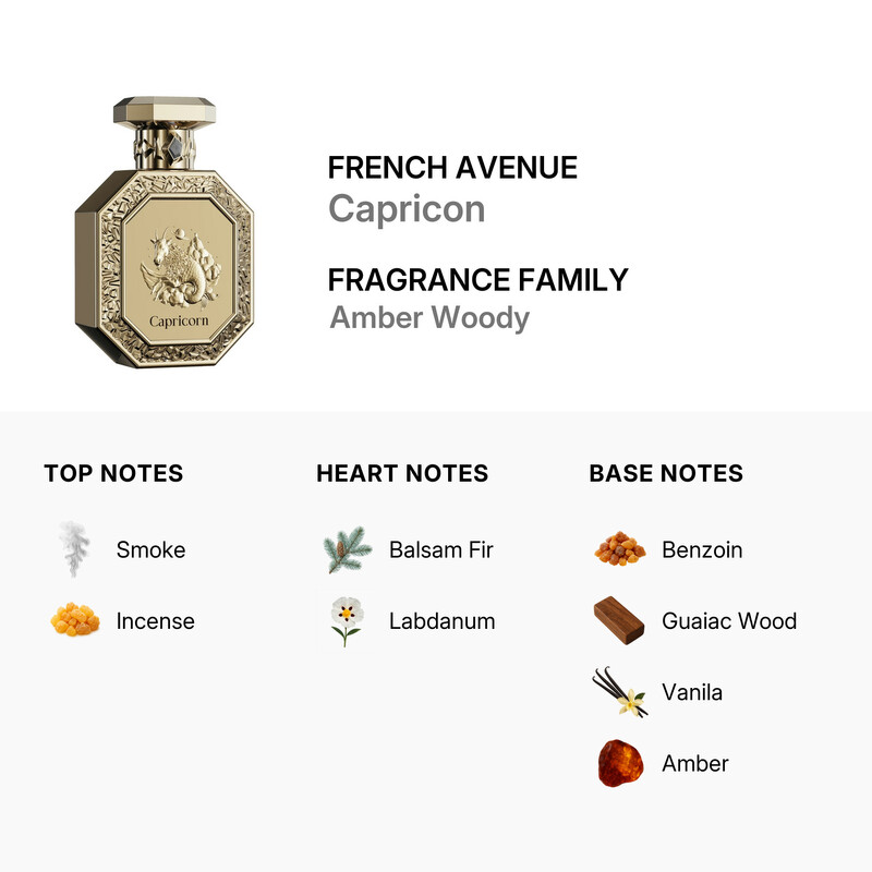 French Avenue Unisex Genesis Collection Capricon EDP Spray 3.0 oz