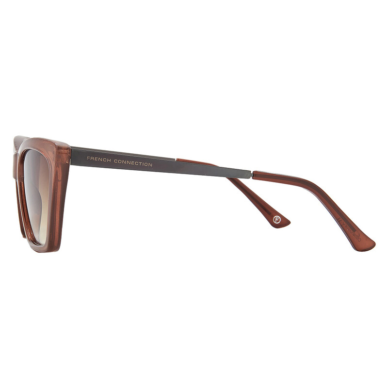 French Connection 21FCL05 COL 1 Brown Cat Eye Ladies  display picture 1
