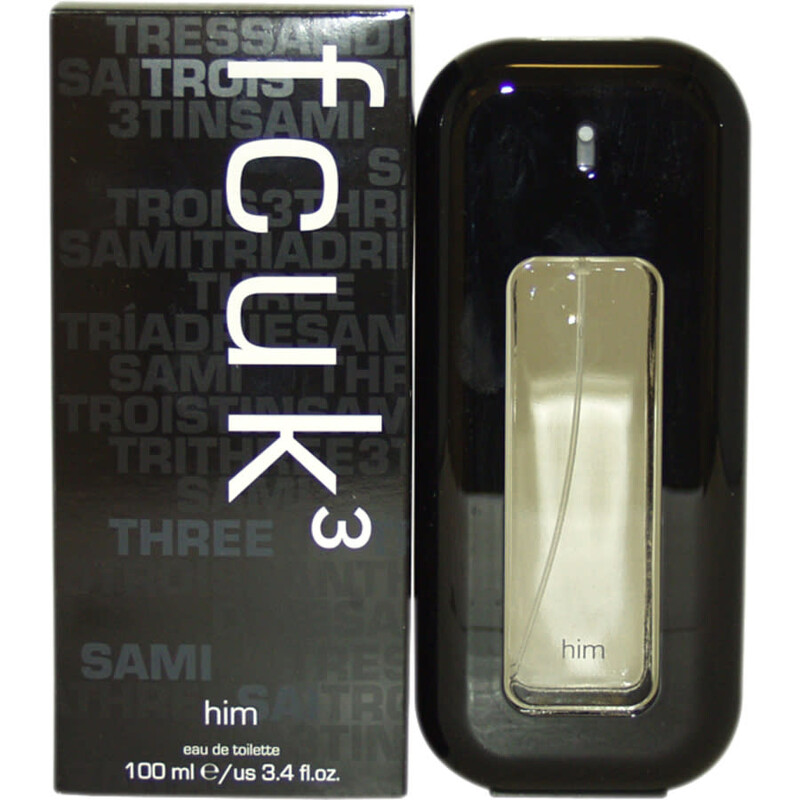 French Connection Men's Fcuk-3 EDT Spray 3.4 oz Fragrances 870283005814