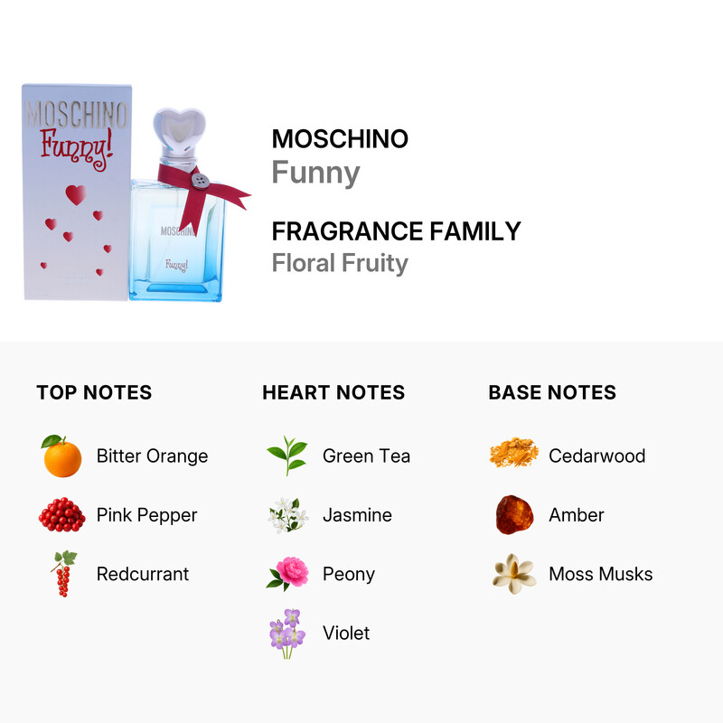 Moschino Funny! / Moschino EDT Spray 1.7 oz (50 ml) (w