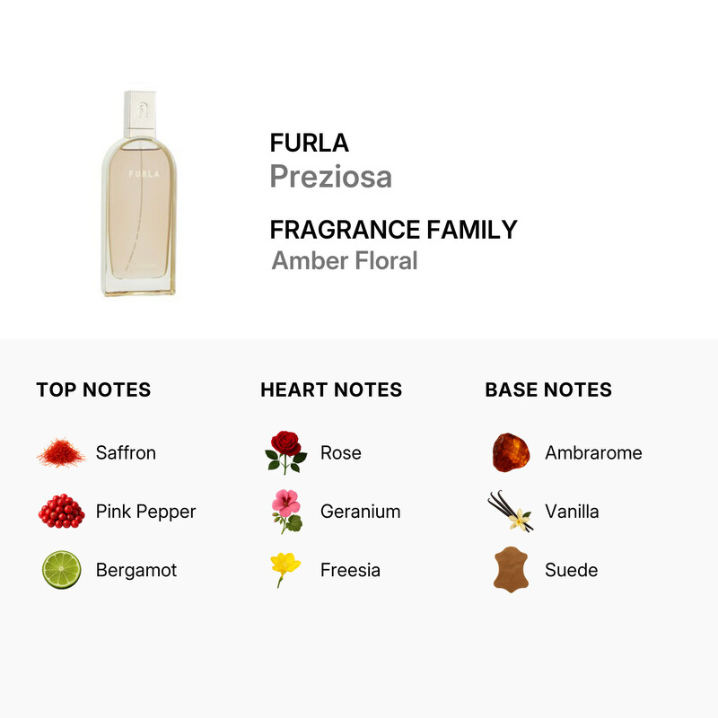 Furla Ladies Preziosa EDP Spray 3.4 oz Fragrances WV00001_A Furla Ladies Preziosa EDP Spray 3.4 oz Fragrances WV00001_A