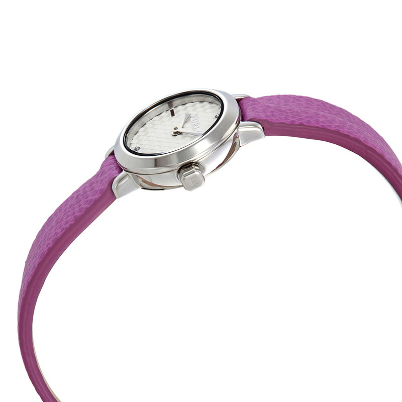 腕時計 FURLA Corona Watch for women Amazon.com: FURLA ICON Shape Black Genuine Leather Strap Watch