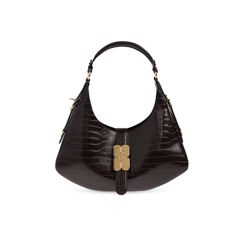 Cache Col Ganni Ganni Shoulder Bag A7292 - Handbags - Jomashop