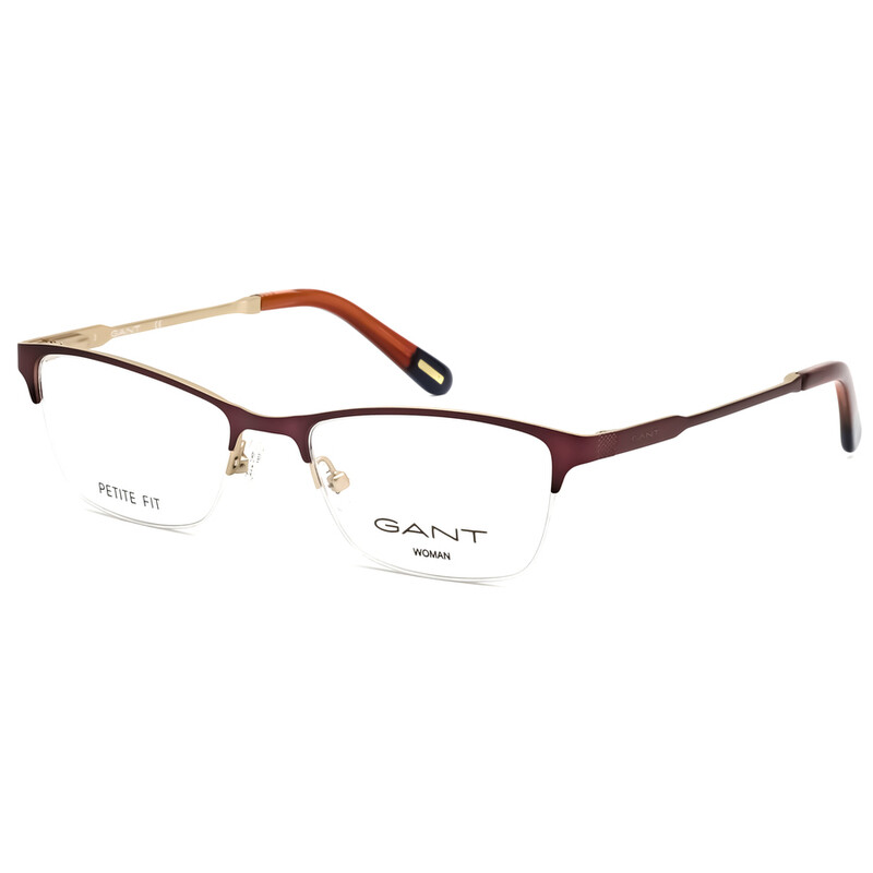 Gant Ladies Matte Violet Rectangular Eyeglass Frames GA4067 082 50 ...