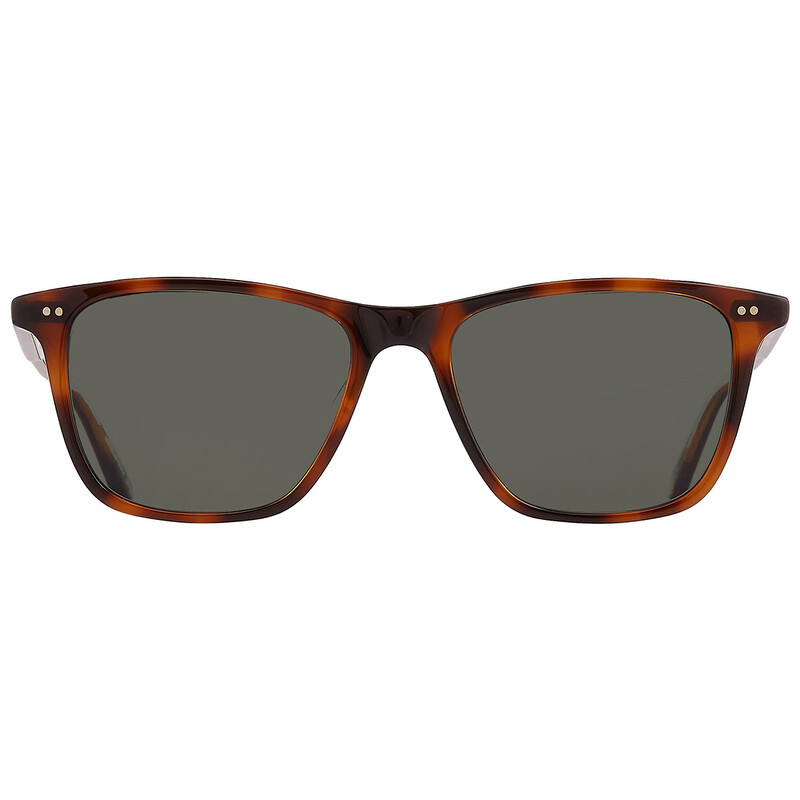 Garrett Leight HAYES SUN Pure G15 Polarized Square Sunglasses 2141