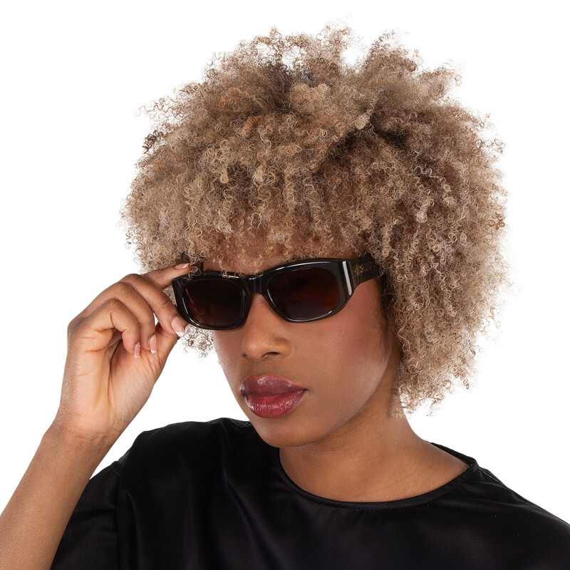 Garrett Leight LAGUNA SUN Oak Rectangular Sunglasses 2140 WIL/O 50