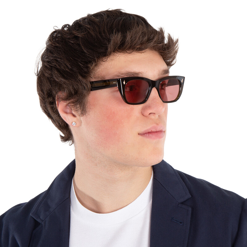 Garrett Leight WEBSTER SUN Bordeaux Cat Eye Sunglasses 2138 MSTO