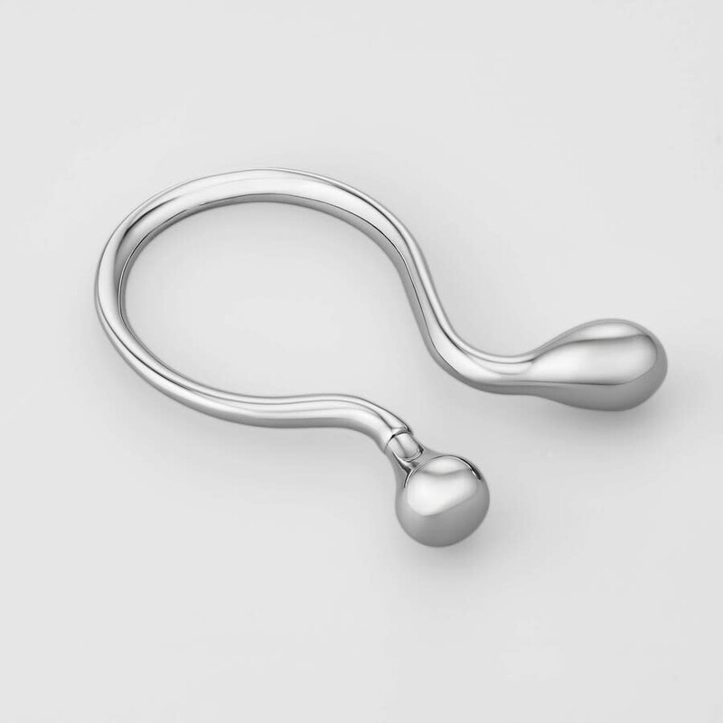 Georg Jensen Stainless Steel Space Keyring 3584883 5705145084193