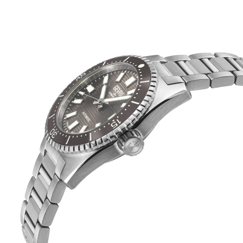 Gevril Atlantic Avenue Automatic Grey Dial Men's Watch 47203B