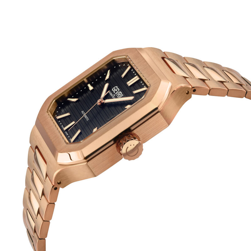 Gevril Grand Concourse Automatic Black Dial Men's Watch 41305B