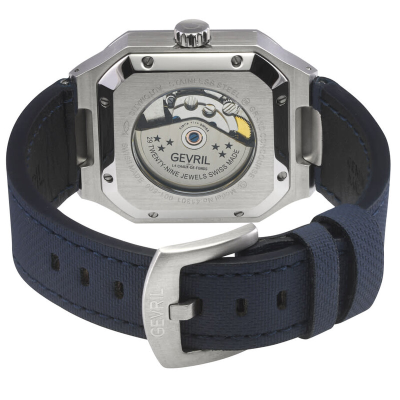 Gevril Grand Concourse Blue Dial Men's Watch 41301 840840150844