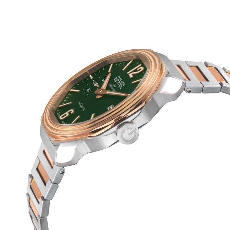 Gevril Roosevelt Automatic Green Dial Men's Watch 46522B