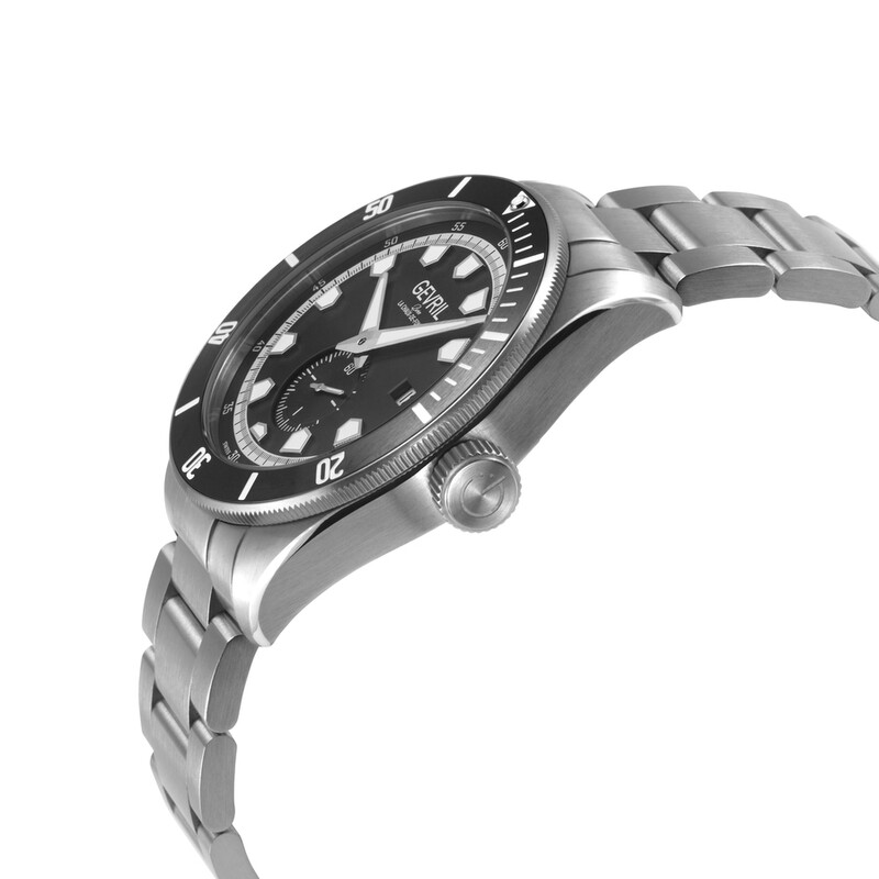 Gevril Yorkville Automatic Black Dial Men's Watch 48640B