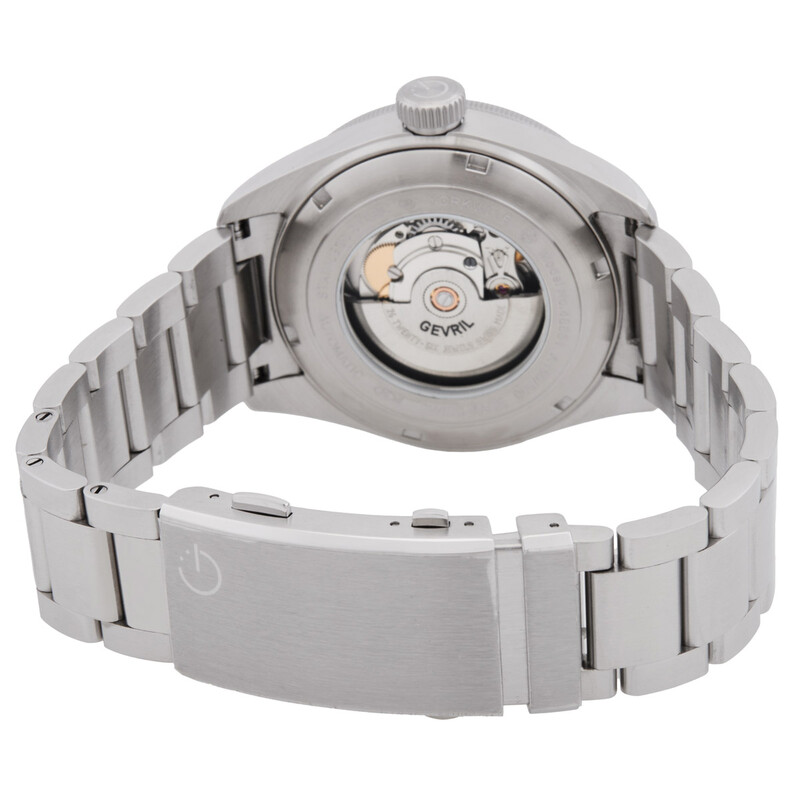 【希少】ルイジャド メルキュレイ1級GCフォルトゥール2019 Gevril Yorkville Swiss Automatic Blue Dial Men's Diver Watch 48601