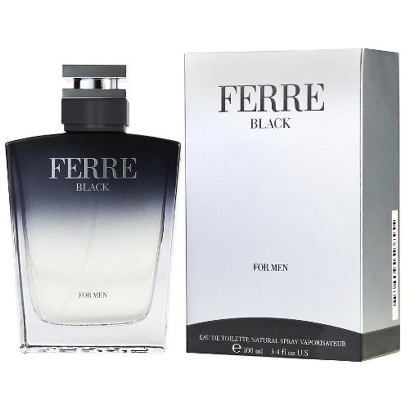 Gianfranco Ferre Men's Ferre Black EDT Spray 3.4 oz Fragrances