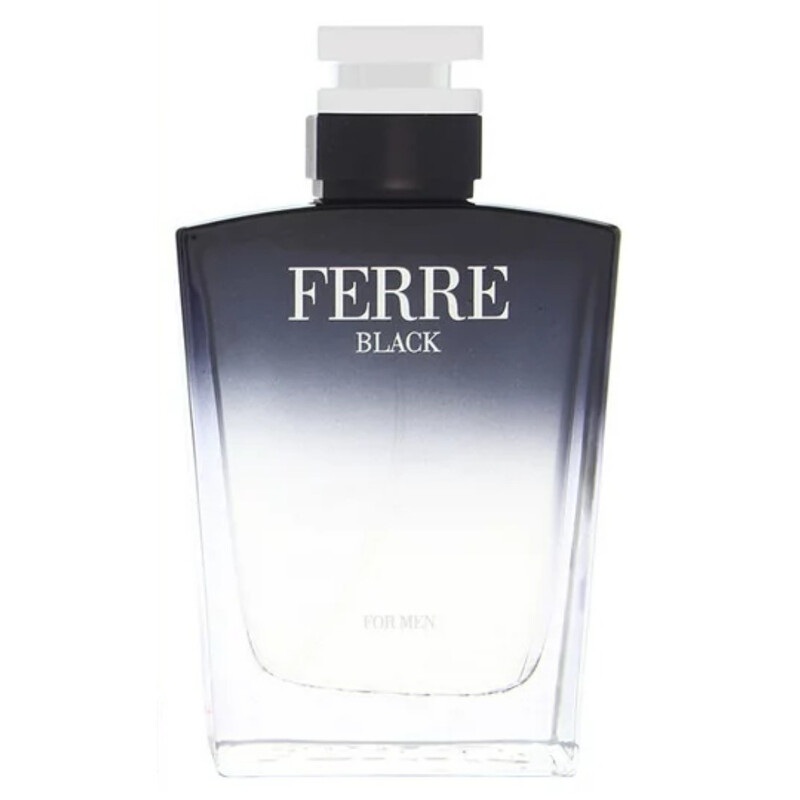 Gianfranco Ferre Men's Ferre Black EDT Spray 3.4 oz Fragrances