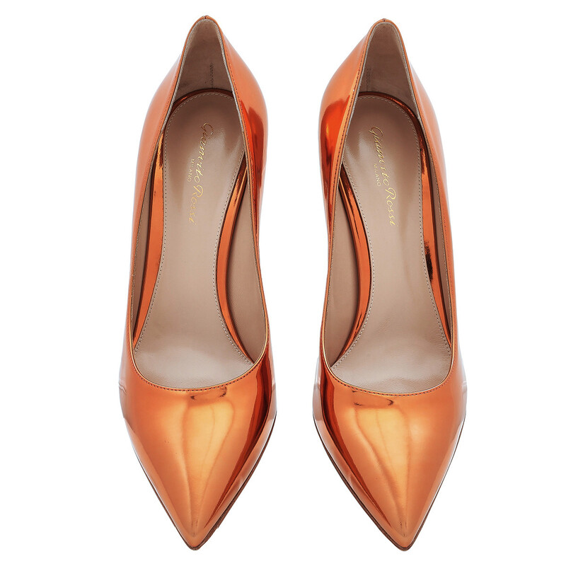 Gianvito Rossi Ladies 85 mm Leather Pumps, Brand Size 37.5 ( US