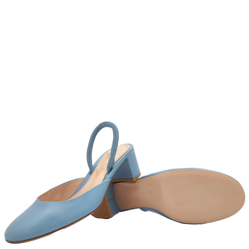 Gianvito Rossi Tivoli Leather Slingback Pumps, Brand Size 36 ( US