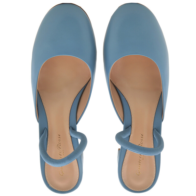Gianvito Rossi Tivoli Leather Slingback Pumps, Brand Size 36 ( US