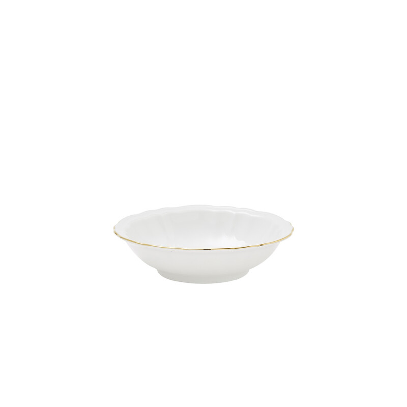 Ginori 1735 Corona Platino Fruit Bowl