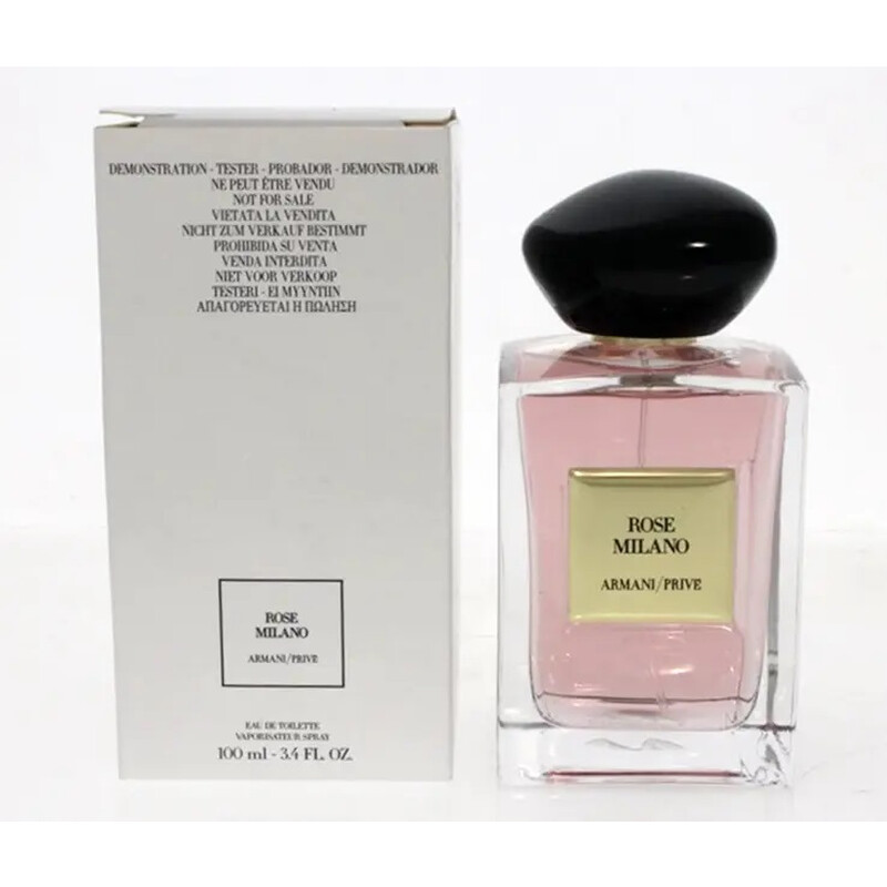 Giorgio Armani Ladies Prive Rose Milano EDT Spray 3.4 oz (Tester