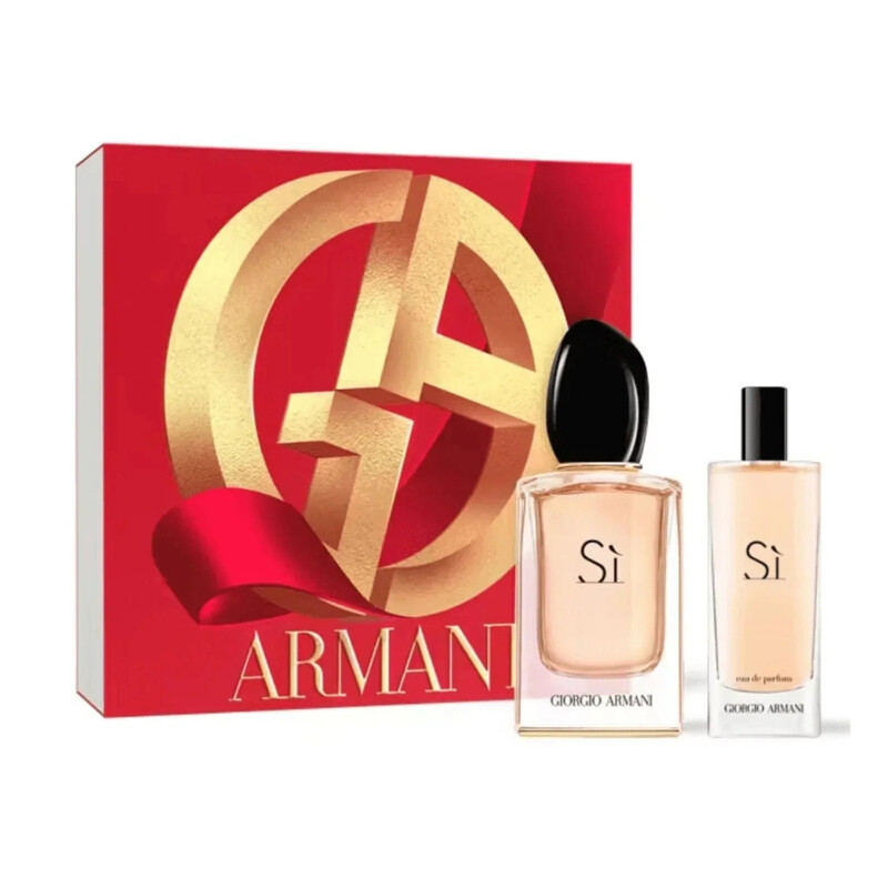 Giorgio Armani Si 香水 大小セット Giorgio Armani Ladies Si Gift Set Fragrances 3614274109818