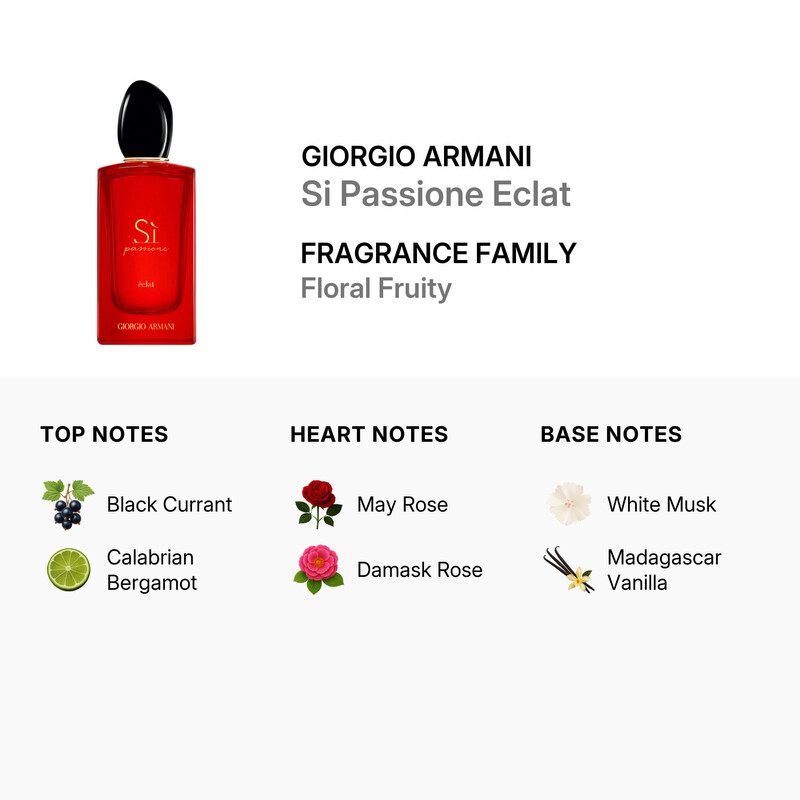 EMPORIO ARMANI スパンコールキャミソール レッド F チュール Amazon.com: Armani Beauty – Sì Passione – Eau de Parfum – Vanilla