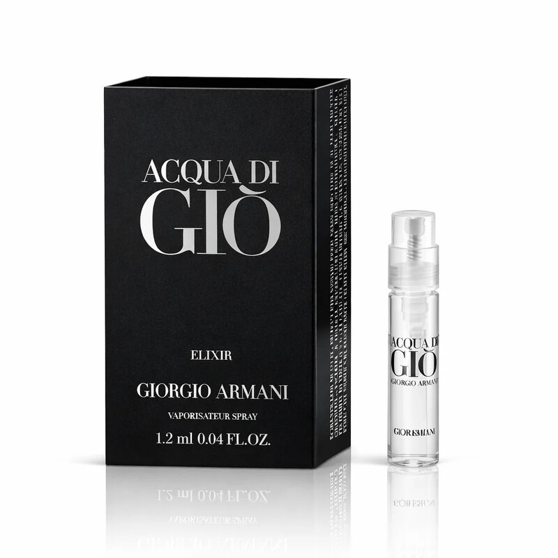 Giorgio Armani Men's Acqua Di Gio Elixir EDP 0.04 oz Fragrances 3614274143713