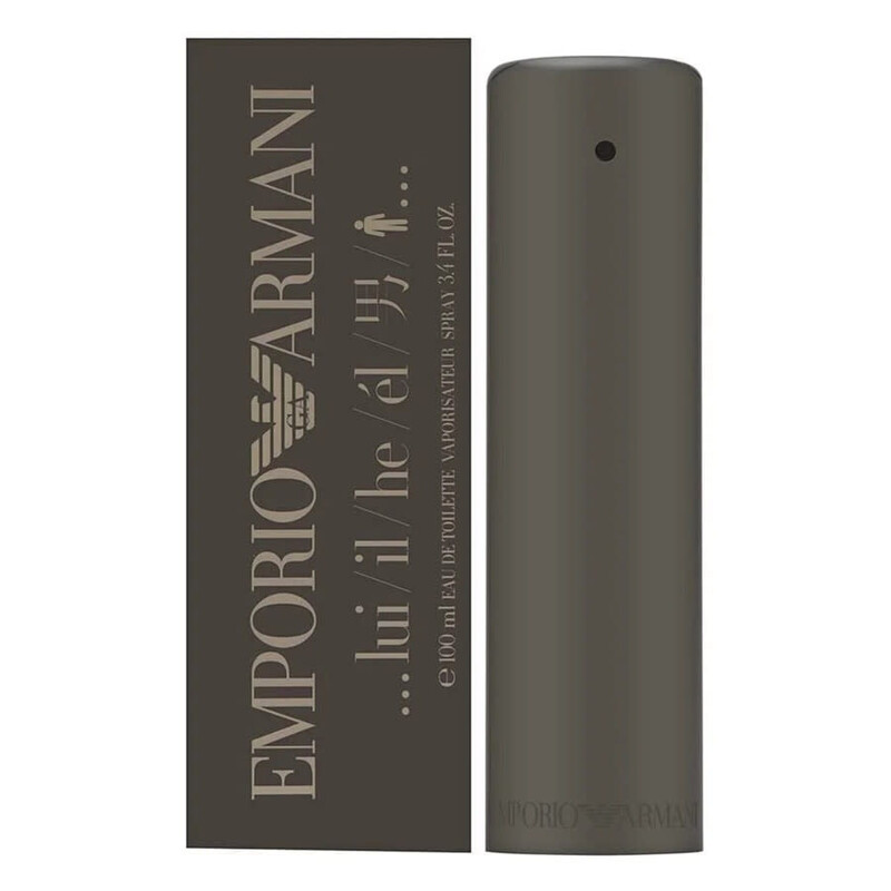 Giorgio Armani Men's Emporio Armani He EDT Spray 3.4 oz Fragrances