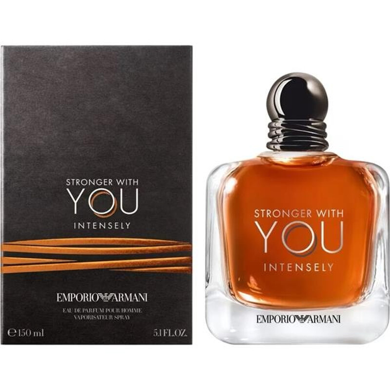 Giorgio Armani Men's Emporio Armani Stronger With You Intensely EDP Spray 5.0 oz Fragrances 3614274347388