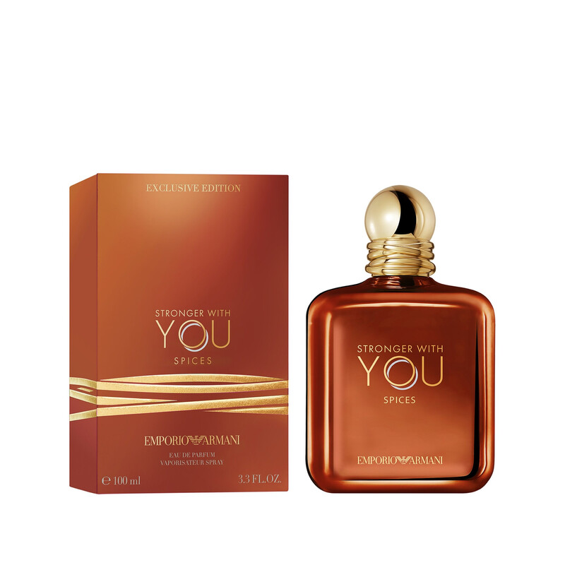Giorgio Armani Men's Emporio Armani Stronger With You Spices EDP Spray 3.4 oz Fragrances 3614274624380