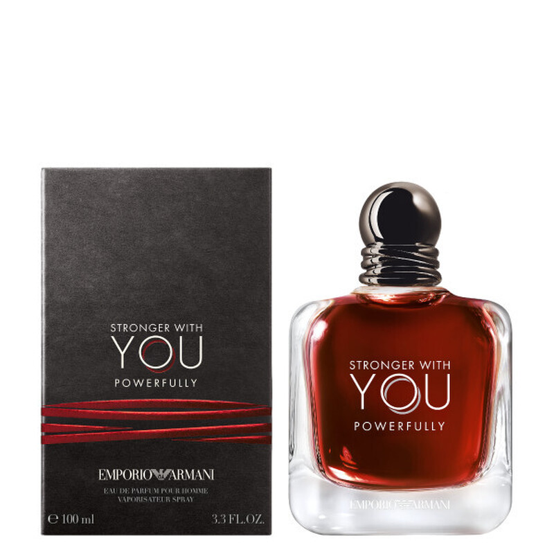 Emporio Armani Men's Stronger With You Powerfully EDP Spray 3.4 oz Fragrances 3614274747058
