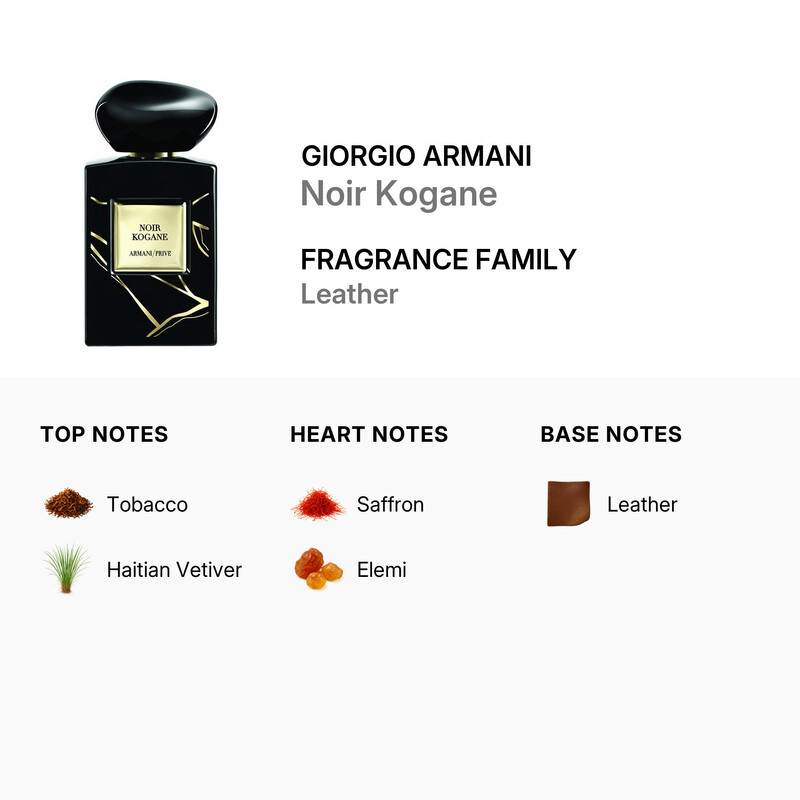 Giorgio Armani Unisex Prive Noir Kogane EDP Spray 3.4 oz
