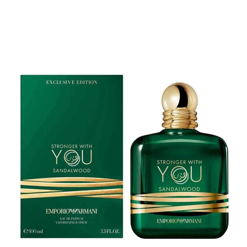 Giorgio Armani Unisex Stronger With You Sandalwood EDP Spray 3.4