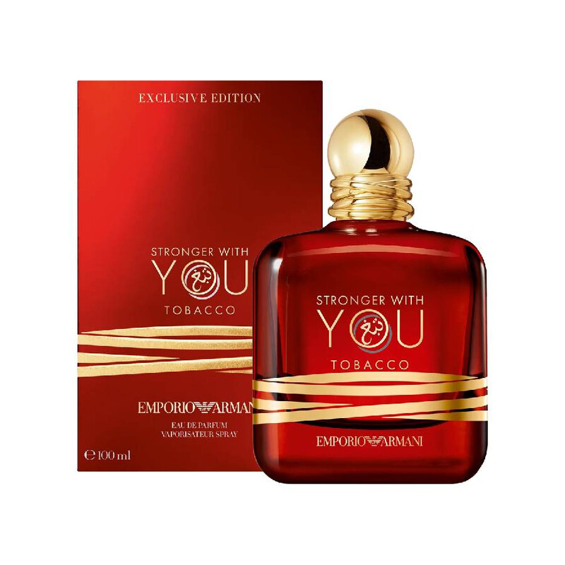 Giorgio Armani Unisex Stronger With You Tobacco EDP Spray 3.4 oz Fragrances  3614274040067 - Fragrances, Stronger With You Tobacco