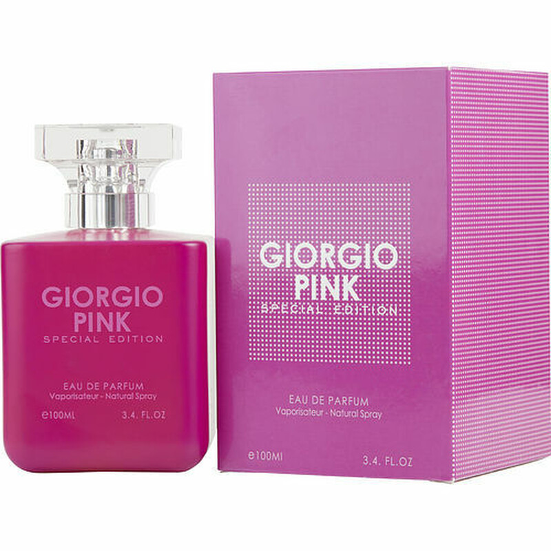 Giorgio Ladies Pink Special Edition EDP Spray 3.4 oz Fragrances 8451221270703
